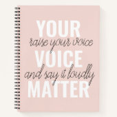 Carnet Inspirer votre vocabulaire Motivation Citation (Devant)