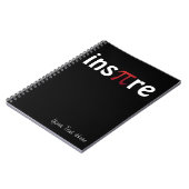 Carnet Inspirez le geek de maths de mathématiques de jour (Côté gauche)