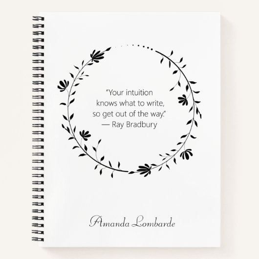 Carnet Inspiring Writer's (Devant)