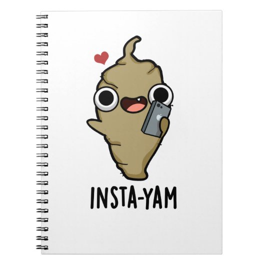 Carnet Insta-igname Punition de légume drôle sur les médi (Devant)