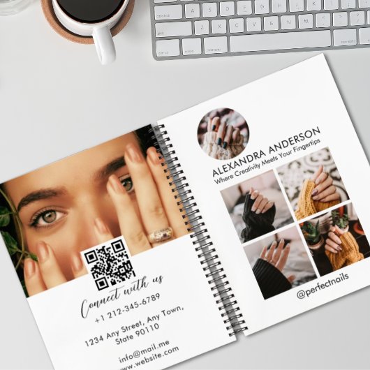 Carnet Instagram Photo Collage Profil des médias sociaux