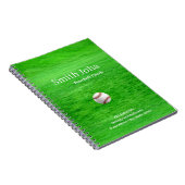 Carnet Instructeur de baseball professionnel (Côté Droit)