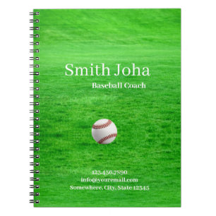 Carnet Instructeur de baseball professionnel