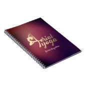 Carnet Instructeur de méditation Aérien YOGA Pilates Fitn (Côté Droit)