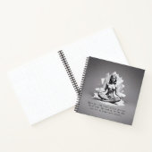 Carnet Instructeur de méditation Yoga Reiki Master Lotus  (Intérieur)