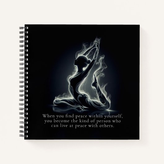 Carnet Instructeur de Yoga Reiki Pose King Pigeon à une j (Devant)