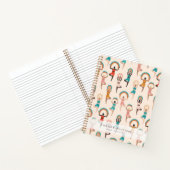 Carnet Instructrice de yoga Femmes Yoga Pose Tan clair (Intérieur)