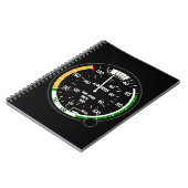 Carnet Instrument de vol indicateur de vitesse de l'aéron (Côté gauche)