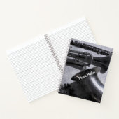 Carnet Instruments de musique gris argenté (Intérieur)