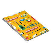 Carnet Instruments de musique : Jaune du milieu du siècle (Côté Droit)