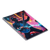 Carnet Instruments de musique pop rétro Abstraits (Côté Droit)