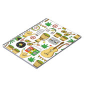 Carnet Instruments de musique : Reggae Arrière - plan san (Côté gauche)