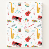 Carnet Instruments de musique Thème de musique Matière sc (Dos)