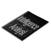 Carnet Intelligence Analyst (Côté gauche)