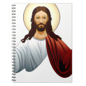 Carnet Intelligence artificielle Art de Jésus avec bras d (Devant)