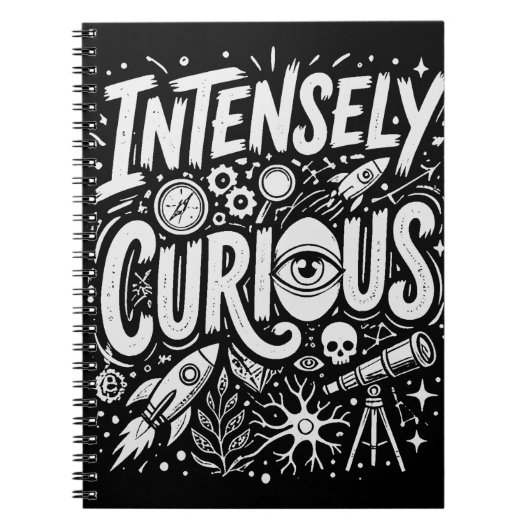 Carnet Intensément Curieux (Devant)