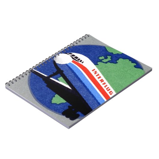 Carnet INTERFLUG - Compagnie aérienne nationale de DDR, A (Côté gauche)