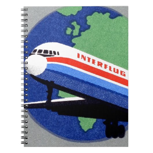 Carnet INTERFLUG - Compagnie aérienne nationale de DDR, A (Devant)