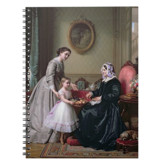 Carnet Intérieur "aux châtaignes" Wimbledon, grand-mère (Devant)