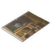 Carnet Intérieur de la bibliothèque de Bodleian, (Côté gauche)