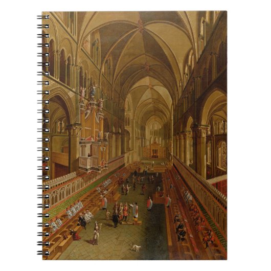 Carnet Intérieur de la cathédrale de Cantorbéry, (Devant)