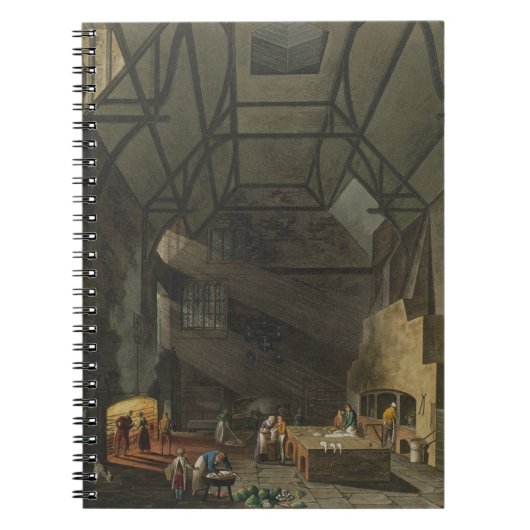 Carnet Intérieur de la cuisine, trinité Cambridg (Devant)