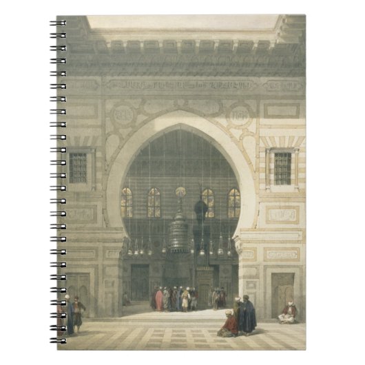 Carnet Intérieur de la mosquée du sultan Hasan, le Caire, (Devant)