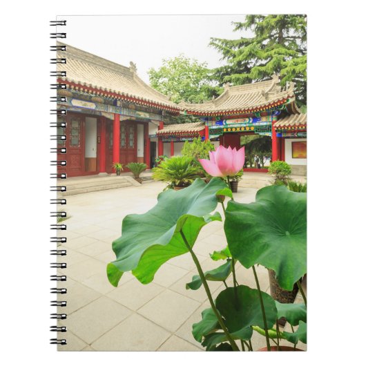 Carnet Intérieur de la pagode de Chine (Devant)
