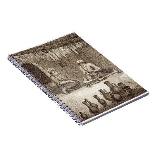 Carnet Intérieur de l'atelier d'un potier, du volume II (Côté Droit)