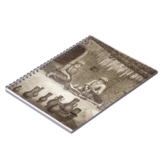 Carnet Intérieur de l'atelier d'un potier, du volume II (Côté gauche)