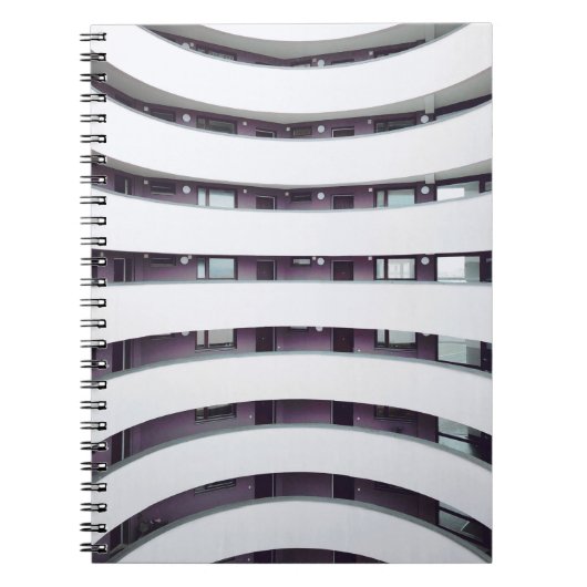 Carnet Intérieur du bâtiment blanc (Devant)
