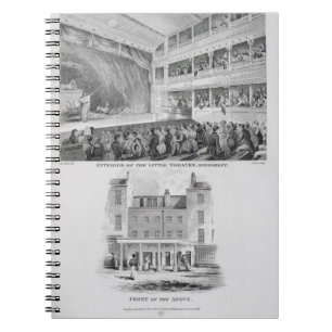 Carnet Intérieur du petit théâtre, Haymarket dans Londo