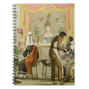Carnet Intérieur d'un café, pub. pour William Pearm