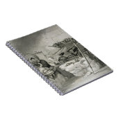 Carnet Intérieur d'une hutte esquimaude de neige, île (Côté Droit)