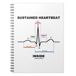 Carnet Intérieur soutenu de battement de coeur (ECG/EKG)
