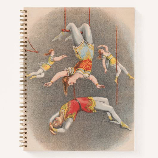 Carnet Interprètes De Trapeze Hommes Et Femmes (Devant)
