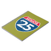 Carnet Interstate Senior 25 (Côté gauche)