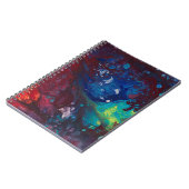 Carnet Interstellaire abstrait (Côté gauche)