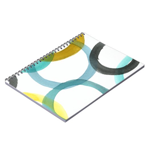 Carnet Interverrouillage des cercles jaunes et bleus (Côté gauche)