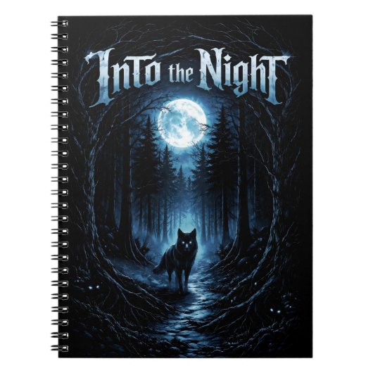 Carnet Into the Night — Moonlit Forest (Devant)