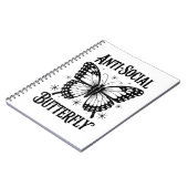 Carnet Introduction sociale au papillon antisocial (Côté gauche)