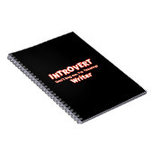 Carnet Introvert Writer (Côté Droit)