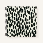 Carnet Invariable I | Aquarelle noire (Devant)