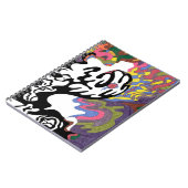 Carnet "Invasion" Art Abstrait (Côté gauche)