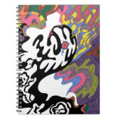 Carnet "Invasion" Art Abstrait (Devant)