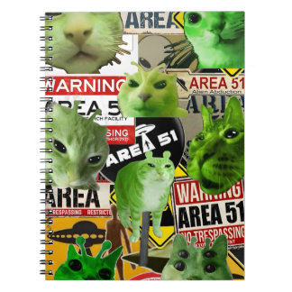 Carnet Invasion de chats Aliens : Les Felines de la zone