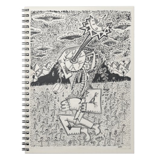 Carnet Invasion extraterrestre, ou, L'ensemencement (Devant)
