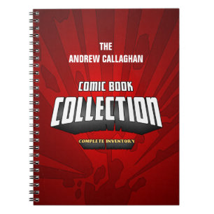 Carnet Inventaire personnalisé de collection de bande