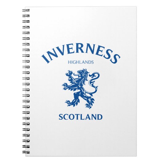 Carnet INVERNESS Ecosse (Devant)