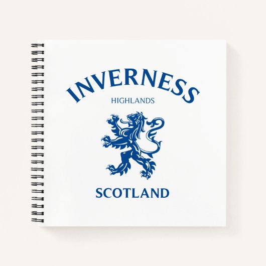 Carnet INVERNESS Ecosse (Devant)